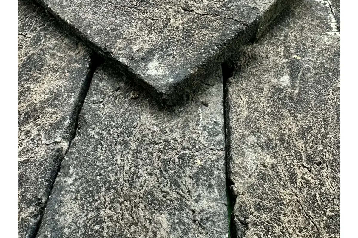 Mistura de lotes diferentes de Brick Rusticatto Fumê